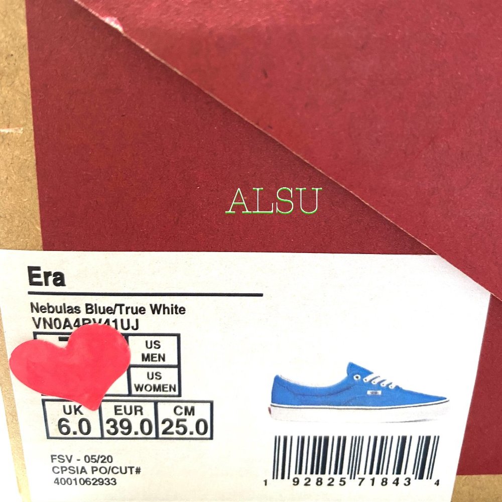 VANS ERA Low Top Nebulas Blue Men’s Canvas Size VN0A4BV41UJ - Picture 10 of 10